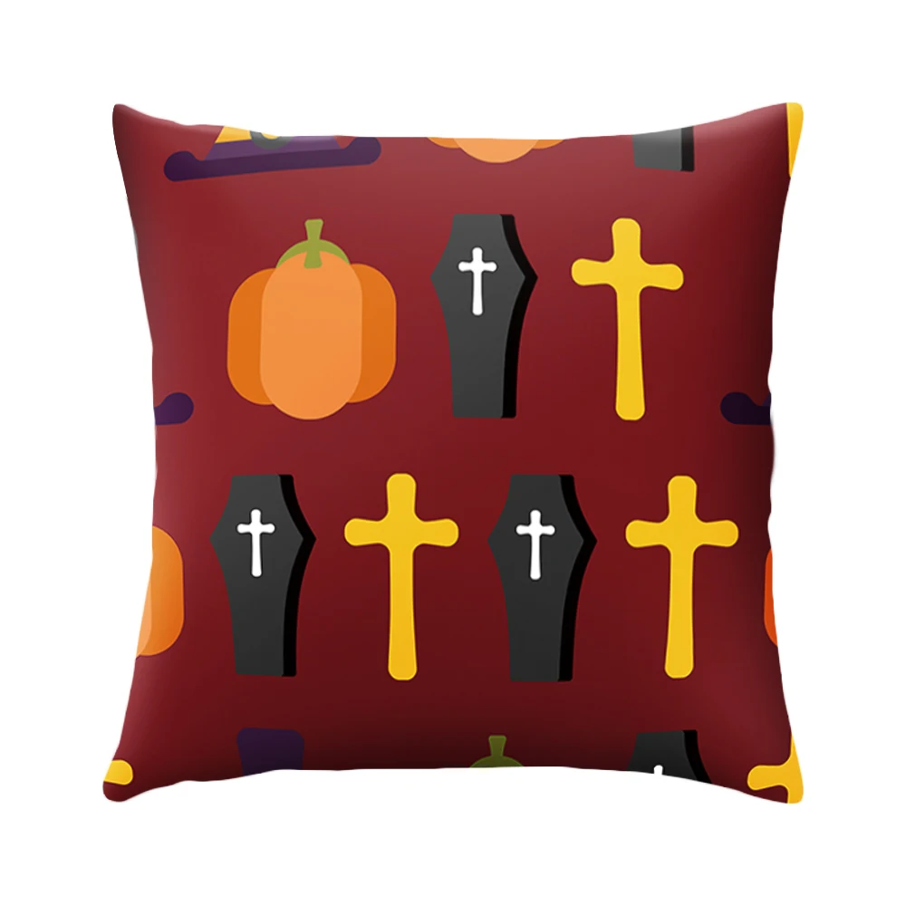 Новый Хэллоуин Тыква с принтом &quotзамок&quot наволочка для подушки ужас ночь пледы