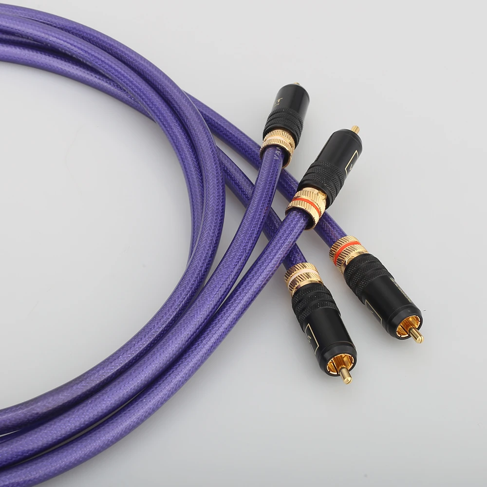 Пара MC SILVER IT 65 RCA аудио соединительный кабель с позолоченным разъемом|cable solder|cable