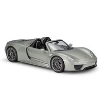 welly 118 scale 918 spyder 964 turbo alloy car model metal toy vehicles kids toys gifts free shipping original box collection