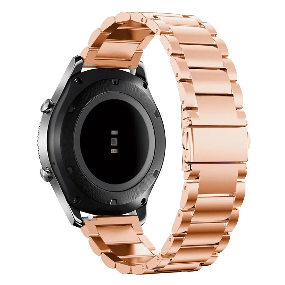 22 мм для samsung gear S3 Frontier Band Galaxy Watch 46 мм ремешок металлический браслет huawei Watch GT ремешок gear S3 Classic 2