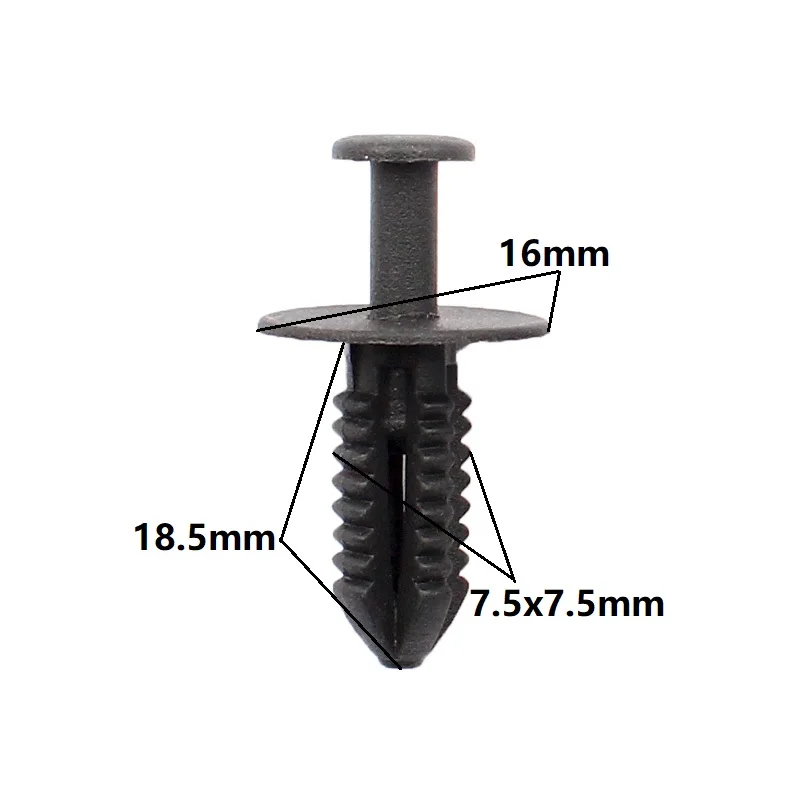 

Оптовая продажа, 500x для mercedes benz Автомобильные пластиковые заклепки нажимного типа, заклепки в форме цветка, удерживающие зажимы, отделка