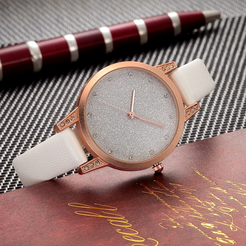 

Women Watches Fashion Luxury brand Quartz Wristwatches Leather Belt Casual Watch Clock Gift