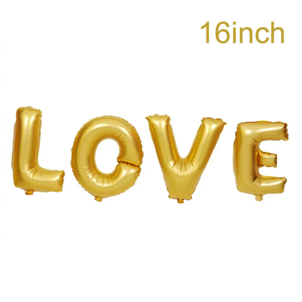 LOVE Свадебный шар для жениха, невесты, сердца, деревенский декор для свадьбы, любовь, свадебное событие, Mr Mrs Wedding Deocr Weding, Свадебный декор для свадеб - Цвет: LOVE