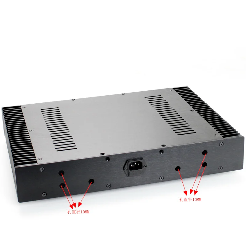 

Class A power amplifier chassis all aluminum alloy material 430X310X70MM