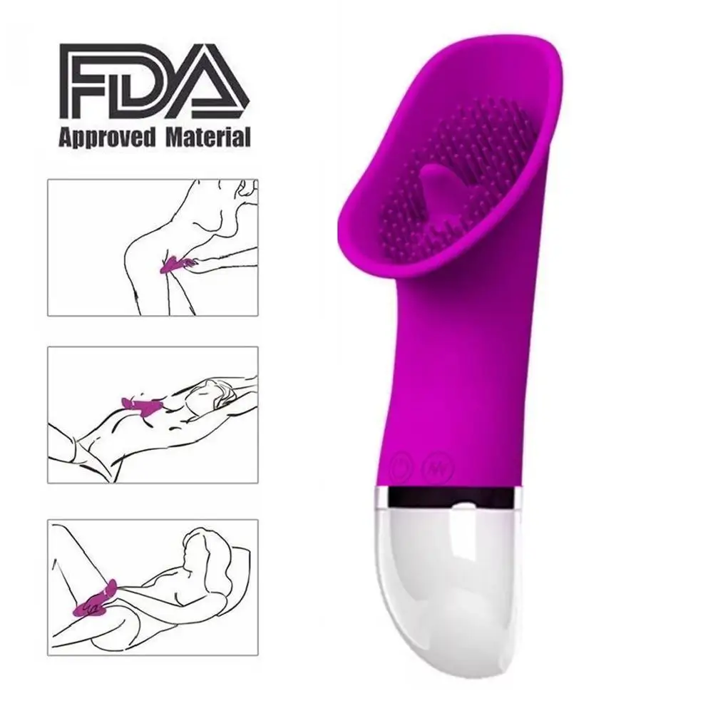 

Oral Tongue Licking Clit Vibrating Massager,30 Speeds Vibration Cunnilingus Clitoris Stimulation Health Care Products for Women