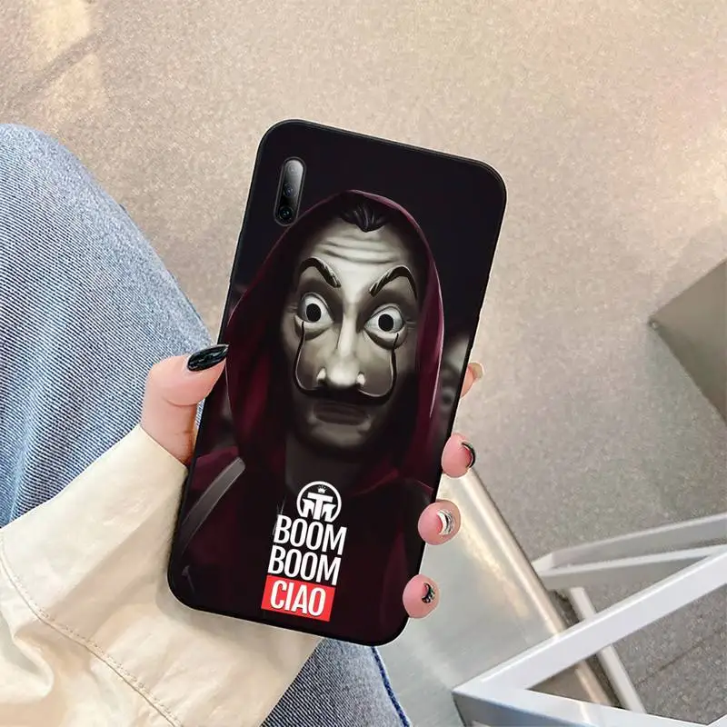 

Spain Tv Money Heist House Paper La Phone Case For Samsung S note S10E 6 7 8 9 10 20 plus edge lite Cover Fundas Coque