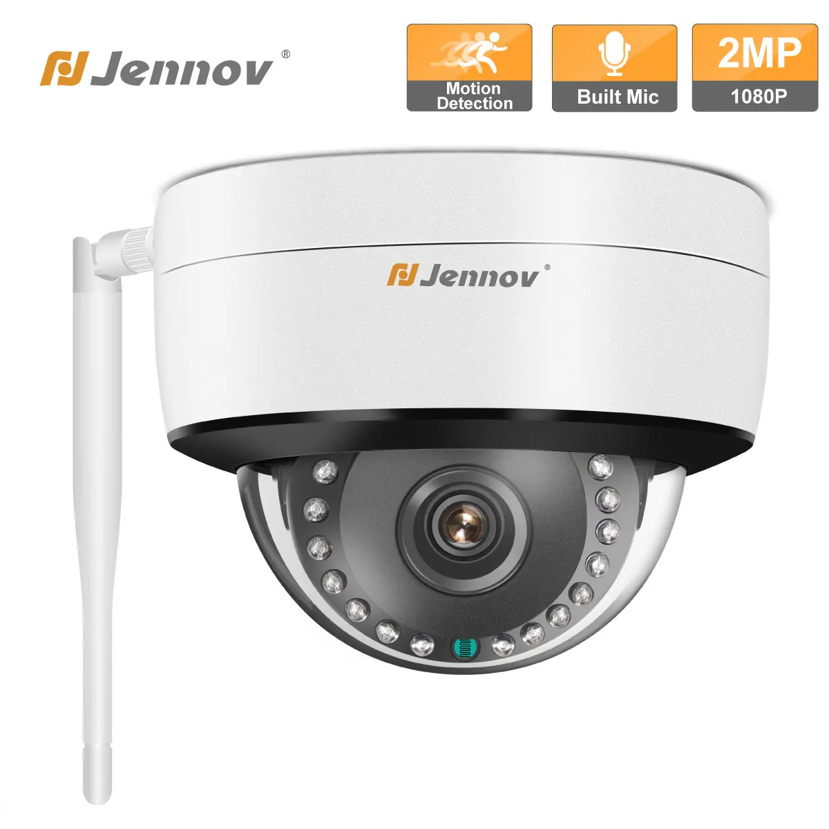 

1080P 2MP IP HD WiFi камеры безопасности Открытый беспроводной CCTV домашний купольный видео монитор антивандальное Аудио Обнаружение движения пото...