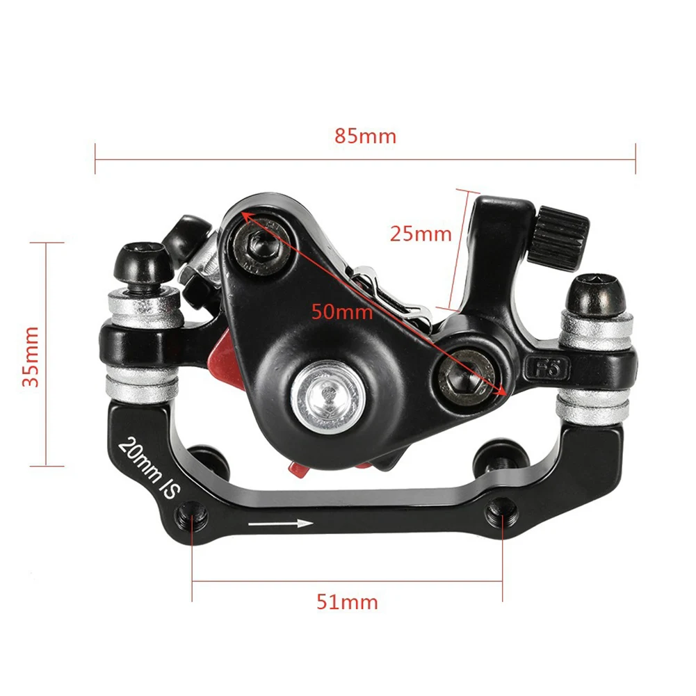 

Mountain Road Bike Disc Brake Set Front Rear Disc Brake Aluminum Alloy Disc Rotor Disk Brake for Cycling Bicycle Accessories