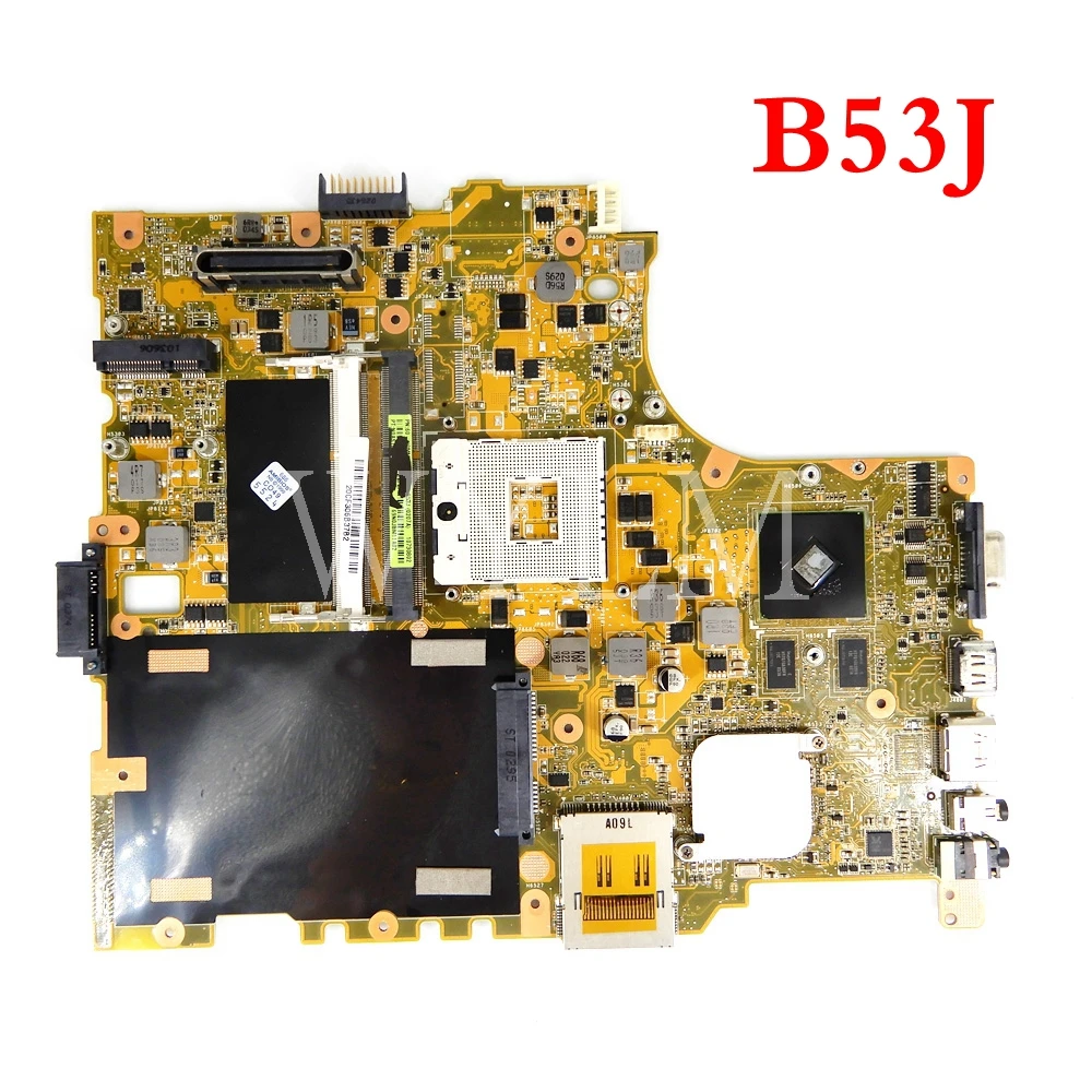 Материнская плата B53J REV2.0 B53 Asus B53F HM55 материнская для ноутбука 100%