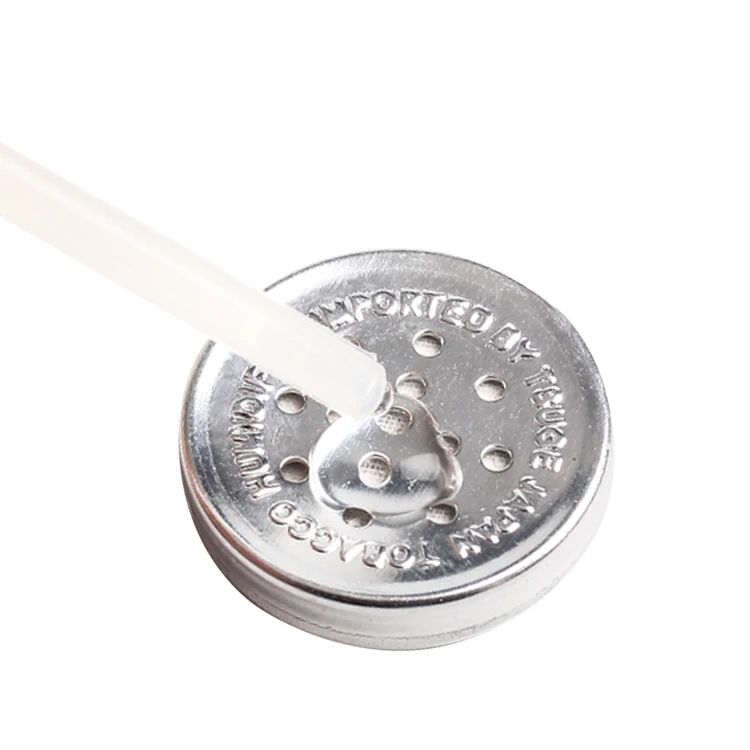 5 шт./лот алюминий сигарный увлажнитель влаги для свежего табака Делюкс Мини