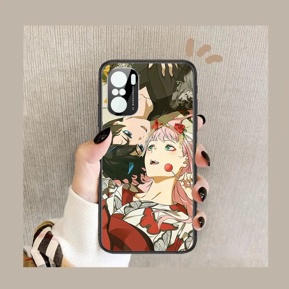 

Darling in the FranXX Phone Case For xiaomi redmi POCO F1 F2 F3 X3 Pro M3 9C 10T Lite NFC Anime Black Cover Silicone Back Prett