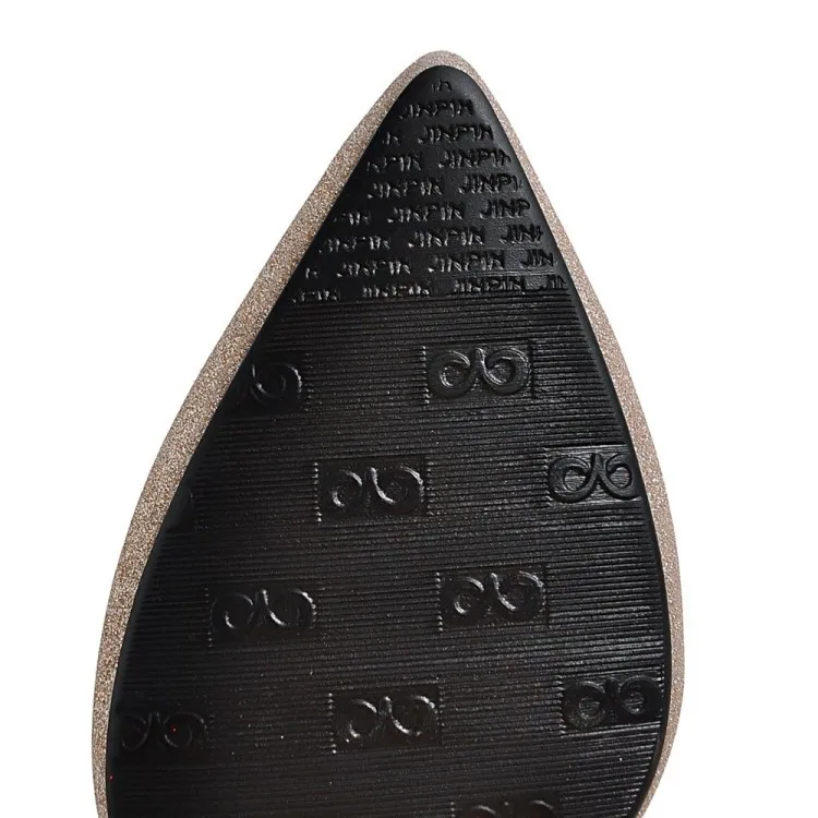 Женские босоножки на высоком каблуке 9 см с пряжкой туфли лодочки Т образным