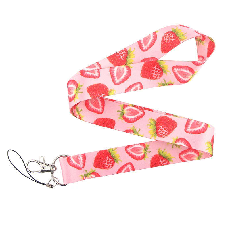 P4244 Dongmanli милый фруктовый киви Талреп Бейдж ID Lanyards/мобильный телефон Веревка/ключ талреп шейный ремень аксессуары