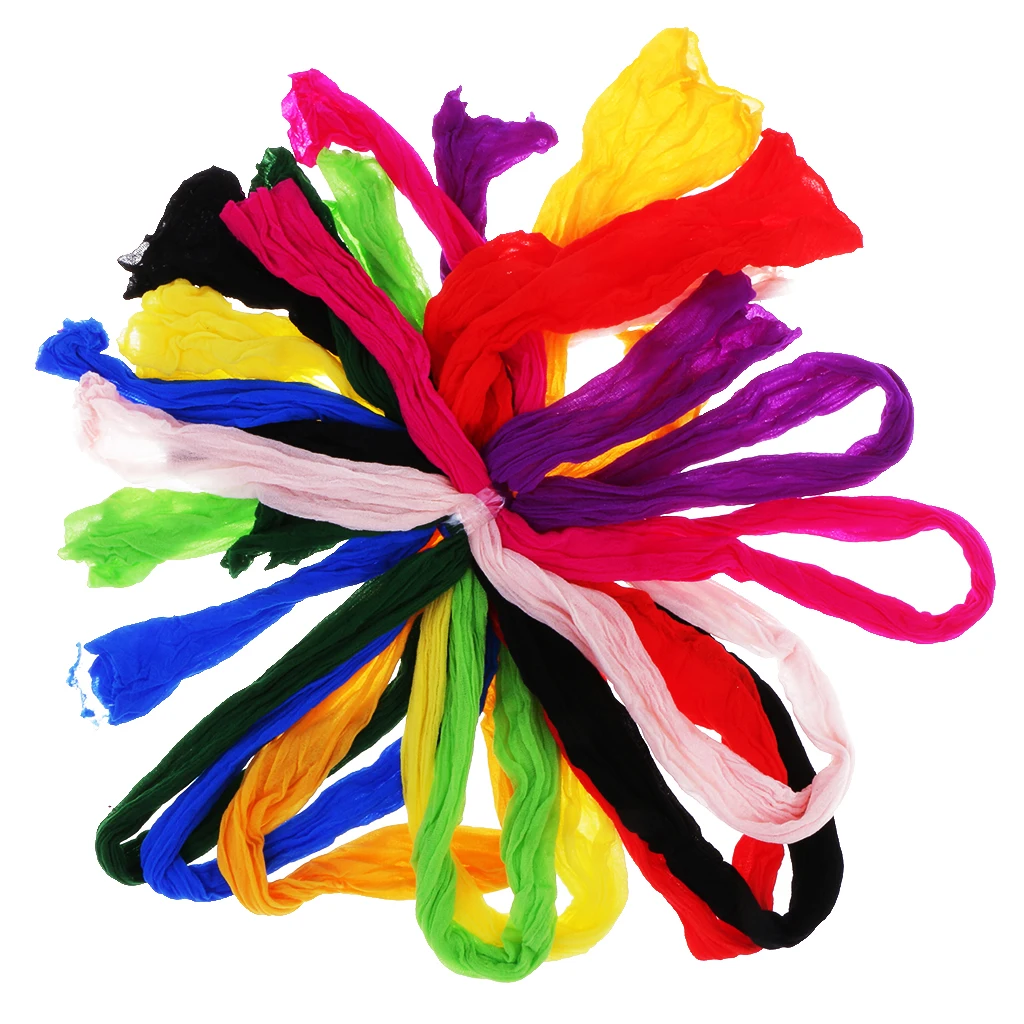 10x Multicolor Nylon Stocking Mesh Flower Making Arrangement Stamen Craft Artificial Silk Material For Home Wedding Decor | Дом и сад
