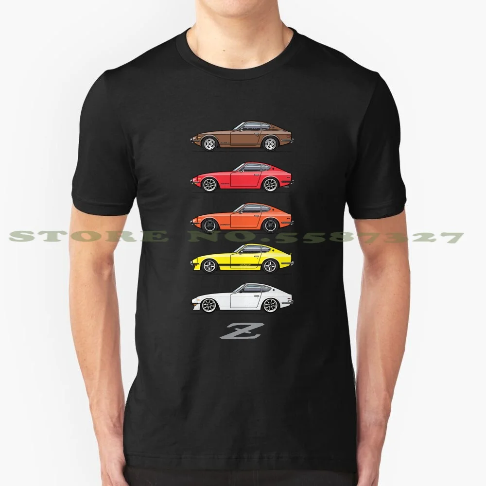 

Z Colors Fashion Vintage Tshirt T Shirts 1969 69 1970 1971 71 1972 72 1973 73 Datsun Fairlady 240 240Z S30 30 Jdm Old School