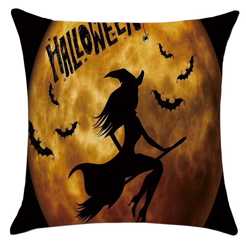 Подушка с изображением тыквы Обложка Новые мечты волшебная луна наволочка ночь