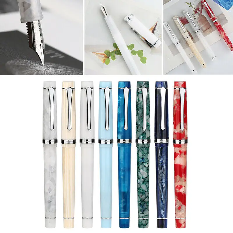 Penbbs 352 акриловая смола авторучка дополнительный тонкий наконечник EF0.38mm F0.5mm пишущий студент, школа, офис чернильные ручки канцелярские принадлежности