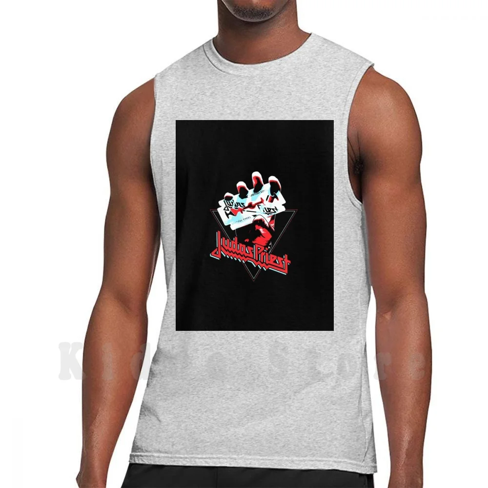 

Майка Judas священник, жилет из 100% хлопка, жесткий и рулонный жанр из тяжелого металла