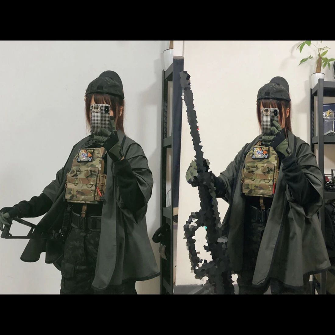 BACRAFT уличное тактическое пальто тренировочная накидка Боевая хаори куртка