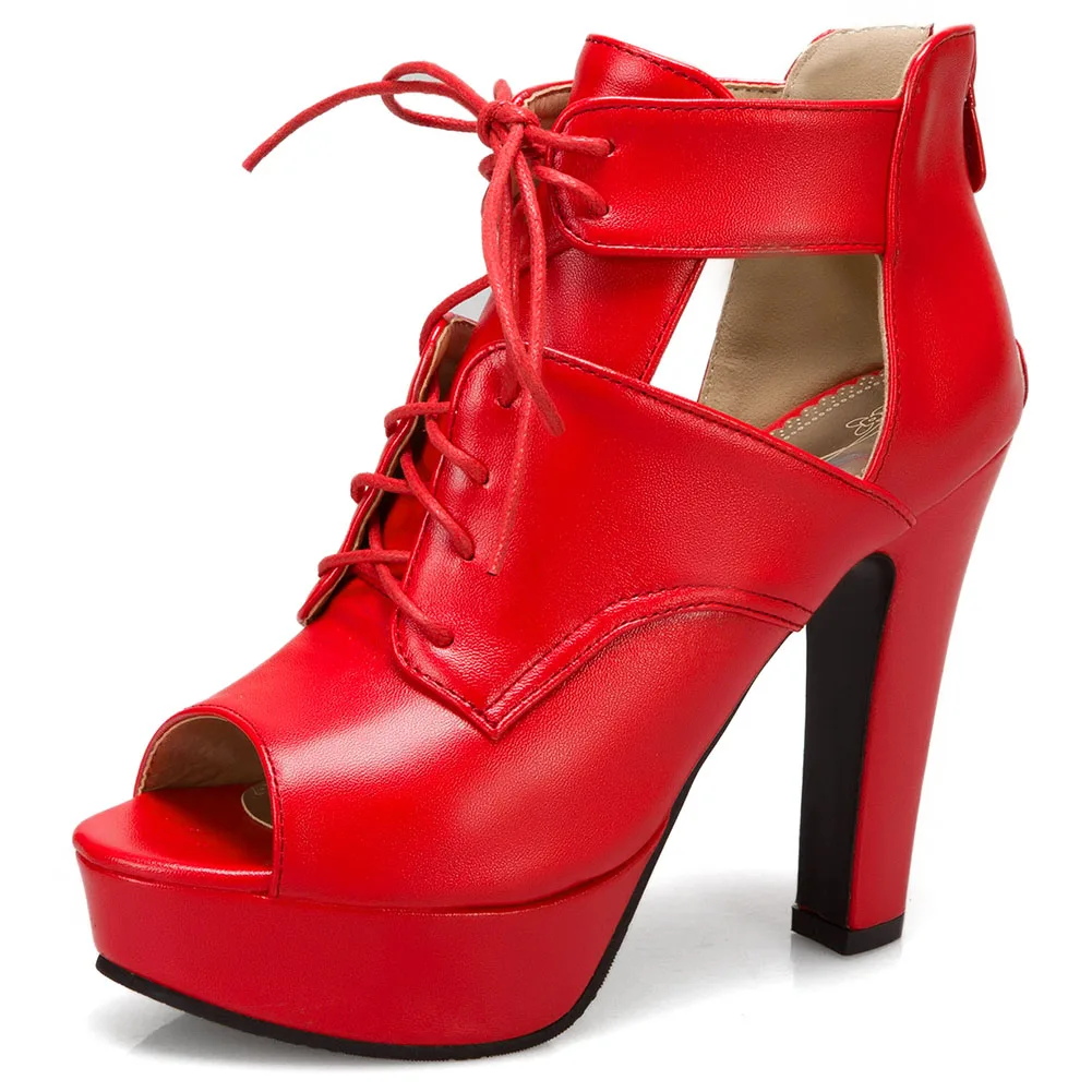 

Fanyuan 2021 Gladiator Sandals for Women High Heels Sandals Lace Up Platform Sexy Sandals Women Summer Design Shoes Size 36-50