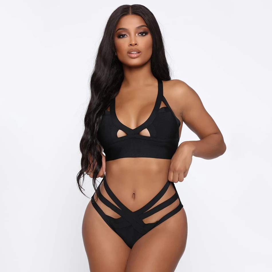

2019 summer sexy women bikini 2pcs set swimming bikini sexy top and underwear