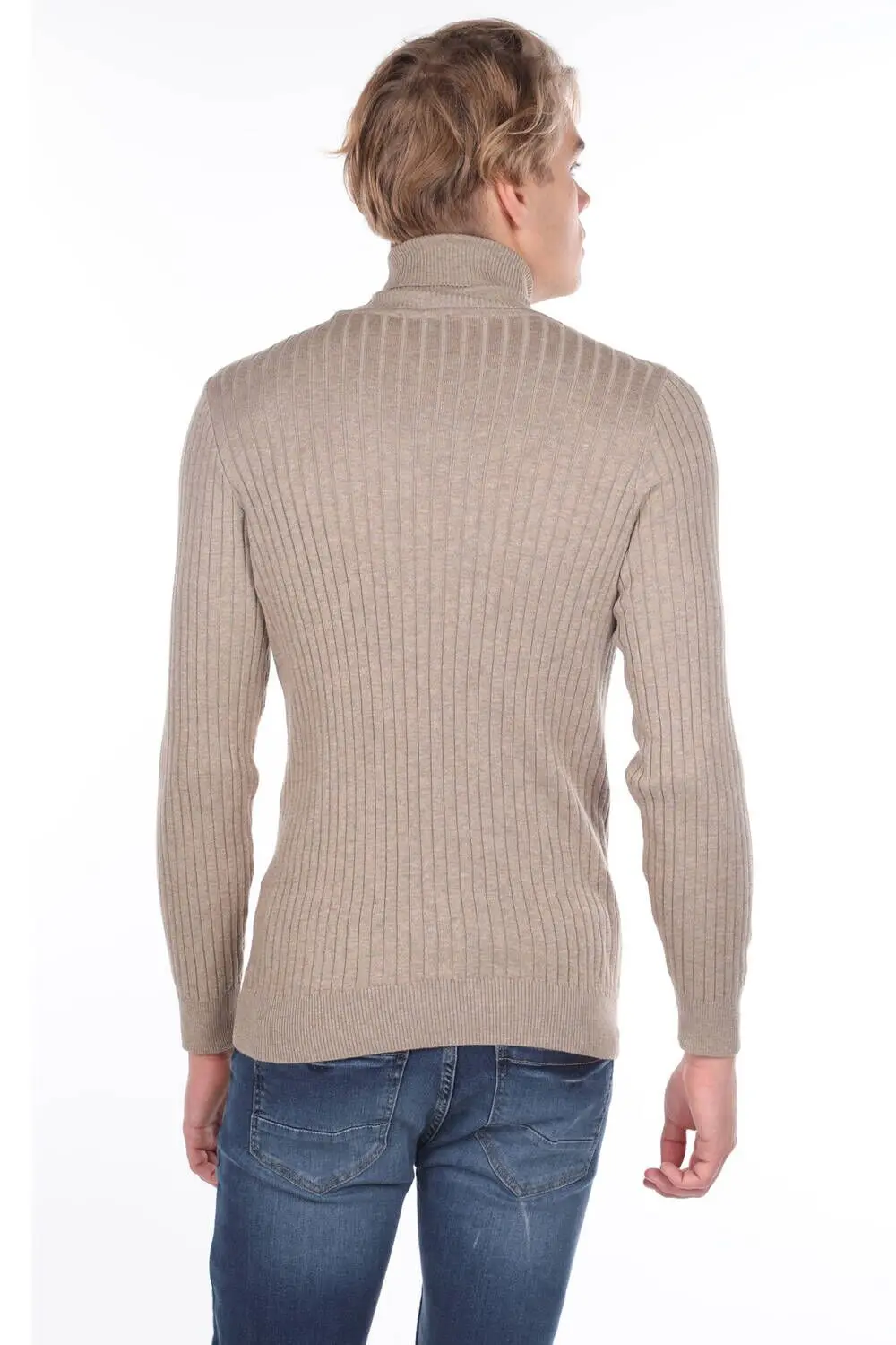 

Turtleneck Knitwear Mens Sweater