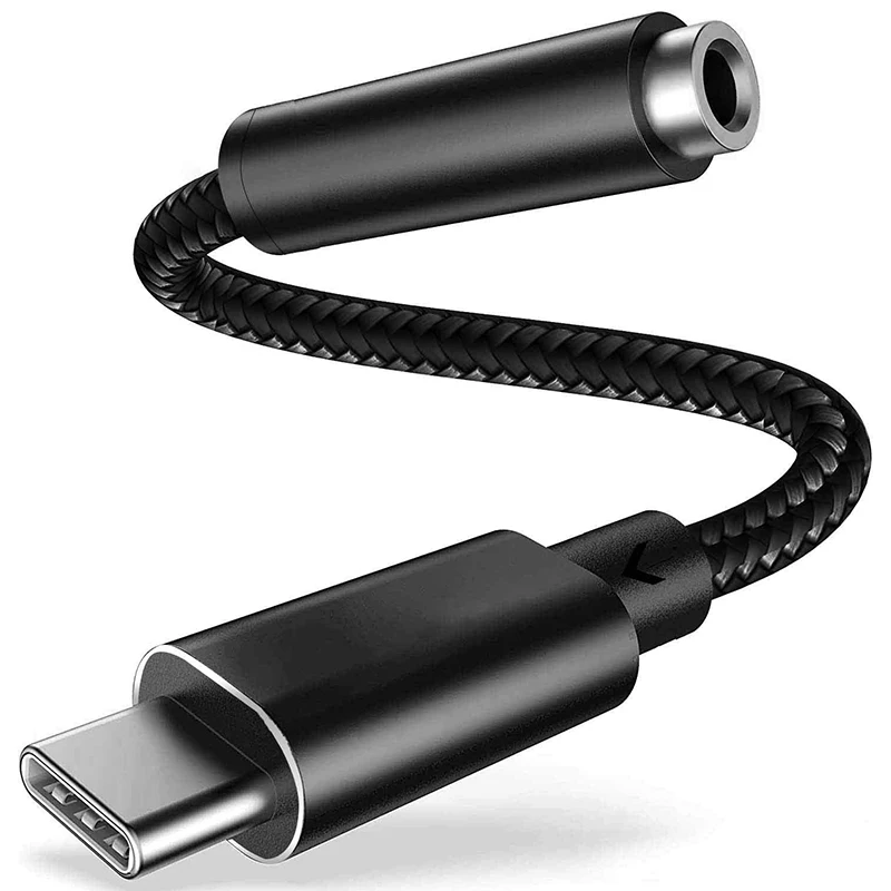 

Аудиокабель-адаптер с разъемом USB Type-C на 3,5 мм для наушников, для Samsung Galaxy S20/S10/Z Flip/Note 10,Fold,iPad Pro,