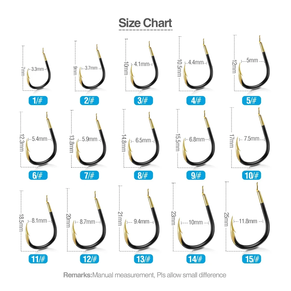 50pcs/lot Tungsten Steel Fishing Hooks Single Circle Fishhook Barbed Carp Fishing Hooks Sea Accessories Tackle