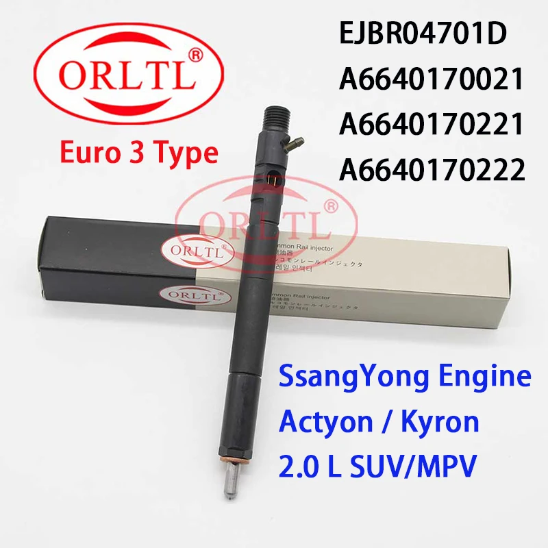 

Форсунка для Delphi Ssangyong, модель EJBR04701D, A6640170021, A6640170222