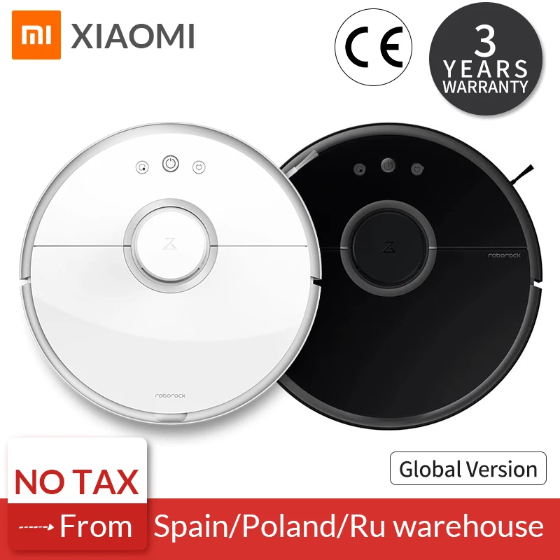 Робот-пылесос Roborock S50 S55 Xiao mi 2 для уборки дома, влажной уборки, робот-ковёр, пылесборник, умный автоматический