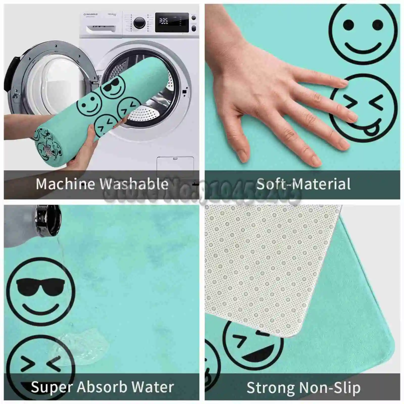 Улыбки входная дверь напольный коврик дверные коврики уличный молитвенный