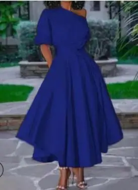 Африканское женское длинное платье одежда Дашики модное осеннее с воротником