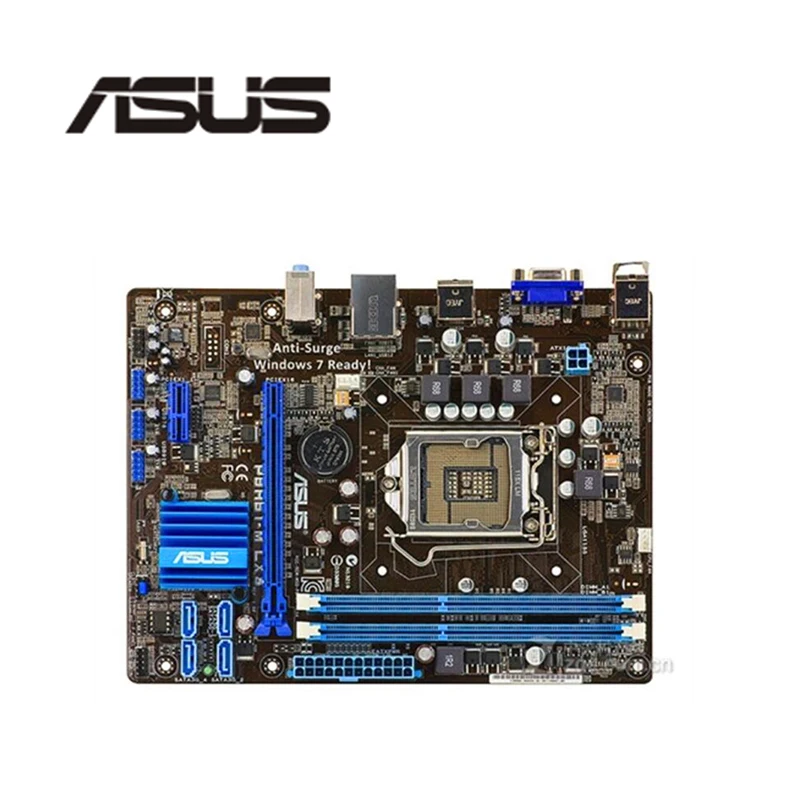 Материнская плата для компьютера ASUS P8H61 M LX3 LGA 1155 DDR3 Intel H61 материнская настольного