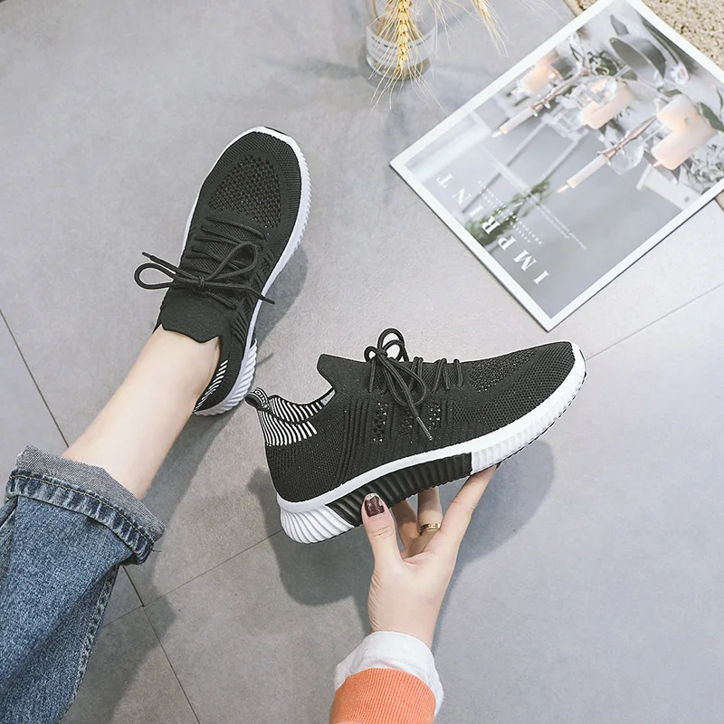 Женские кроссовки для прогулок и спортзала Повседневная летняя обувь женщин |