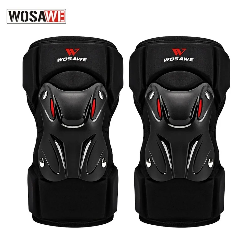 

WOSAWE Motorcycle Elbow Pads Adult Motorcycle Riding Elbow Pads Hard Shell Anti-fall Anti-collision Protective Gear Equipment