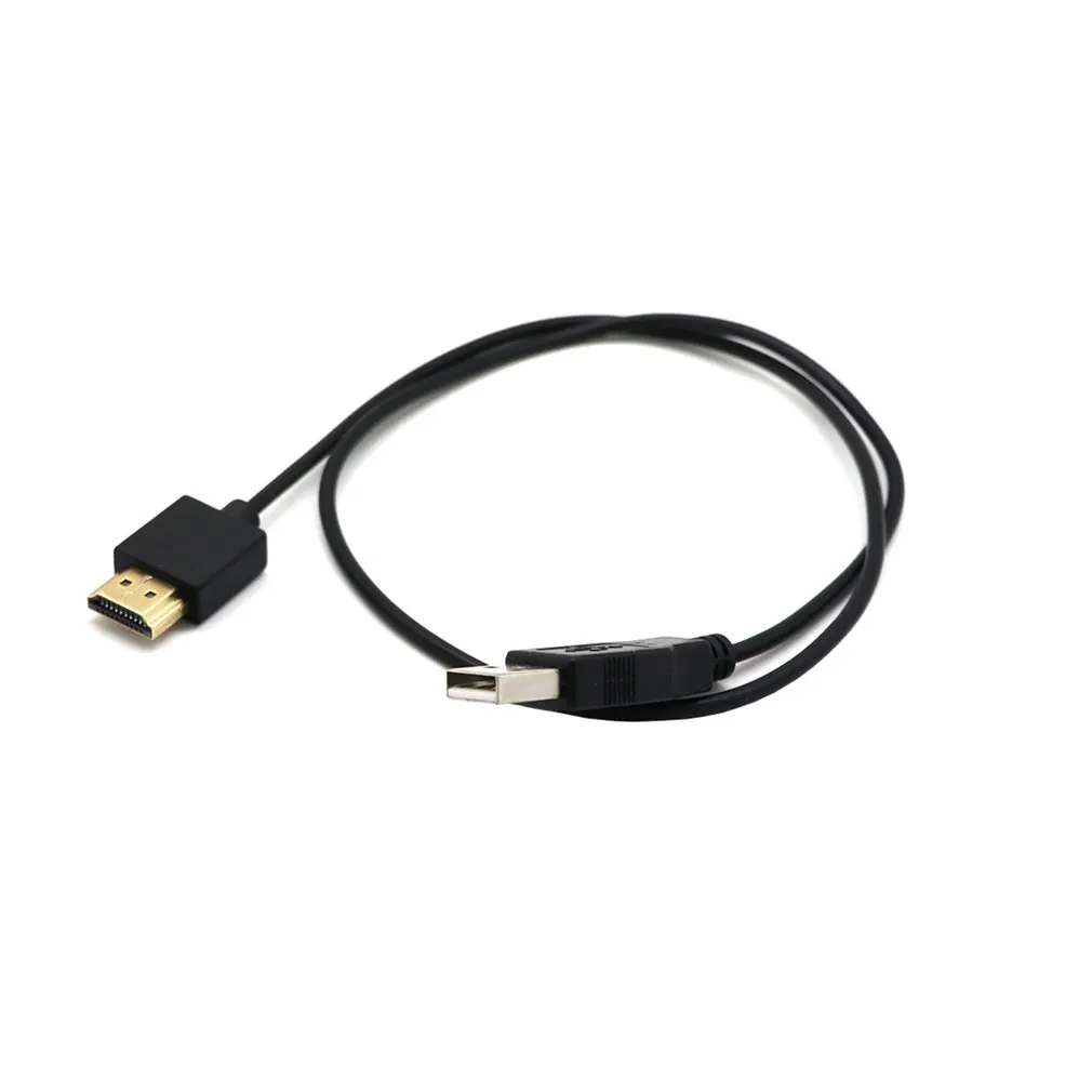 Smart Device Laptop Power Cable HDMI-compatible Cable Male-Famel HDMI-compatible to USB Power Cable USB to HDMI-compatible Cable