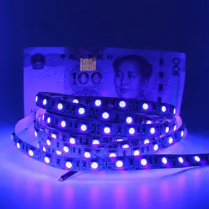 Светодиодная УФ-лента, 5050 SMD, 12 В, нм, нм