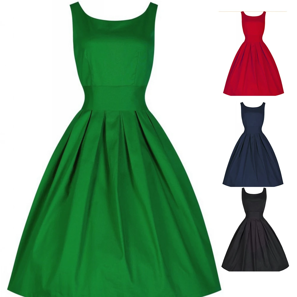 

Women Summer Dress Sexy Pure Color Thin Waist Big Low Hem Slim Women Dress