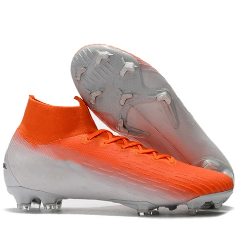 Супертонкие VI 360, элитные, FG KJ 6 XII 12 CR7, Ronaldo Neymar, мужские, женские, мальчики, высокие футбольные бутсы, бутсы, американские размеры 4-11
