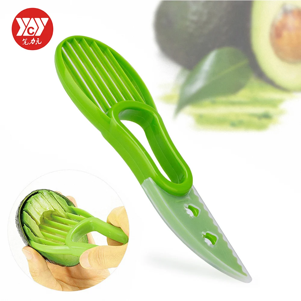 Многофункциональная ломтерезка 3 в 1 Ломтерезка для авокадо масла и фруктов резак