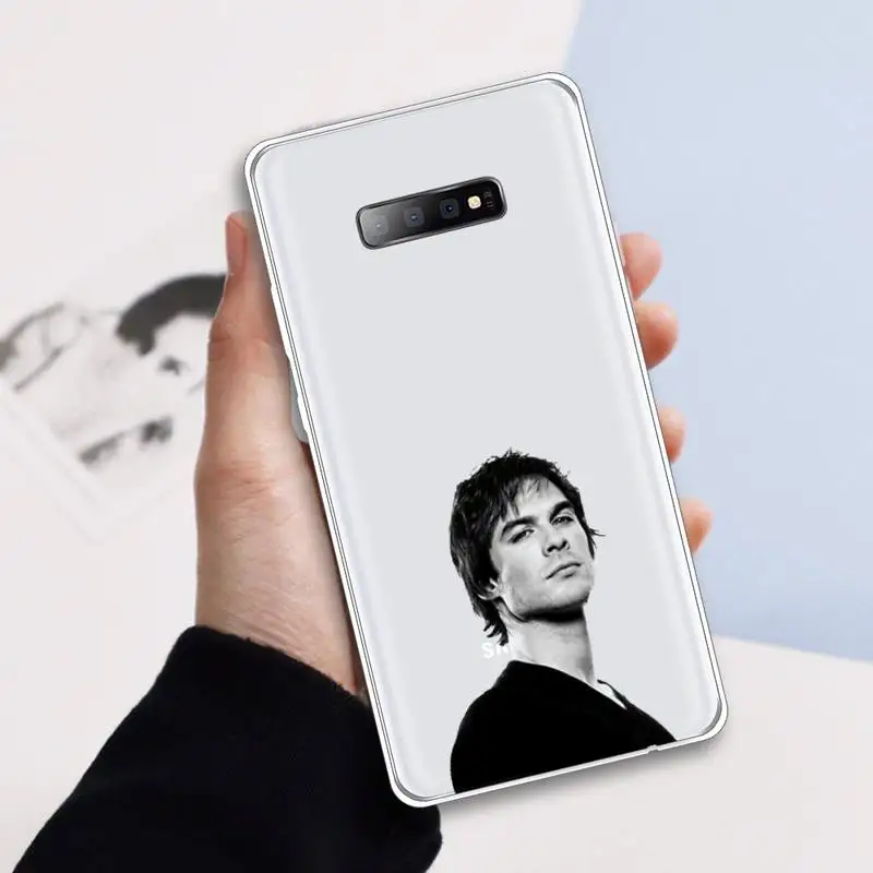 

The Vampire Diaries America TV series Phone Case Transparent For Samsung Galaxy A 71 21s S note 8 9 10 plus 20 ultra