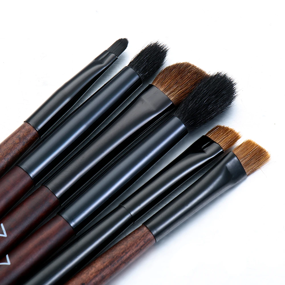 Кисть для подводки глаз из шерсти норки 1 шт. кисть крема бровей карандаш основа