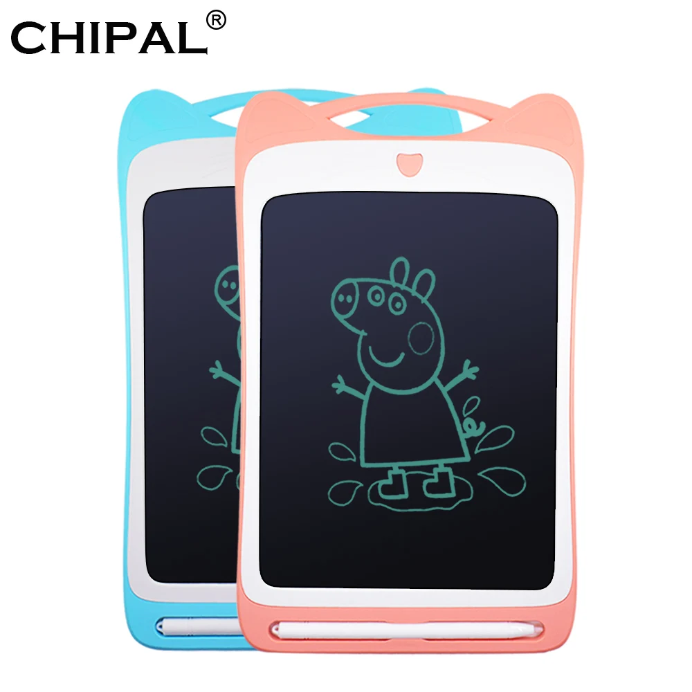 ЖК планшет 8 5 дюймов в форме кошки цифровой для рисования почерк колодки