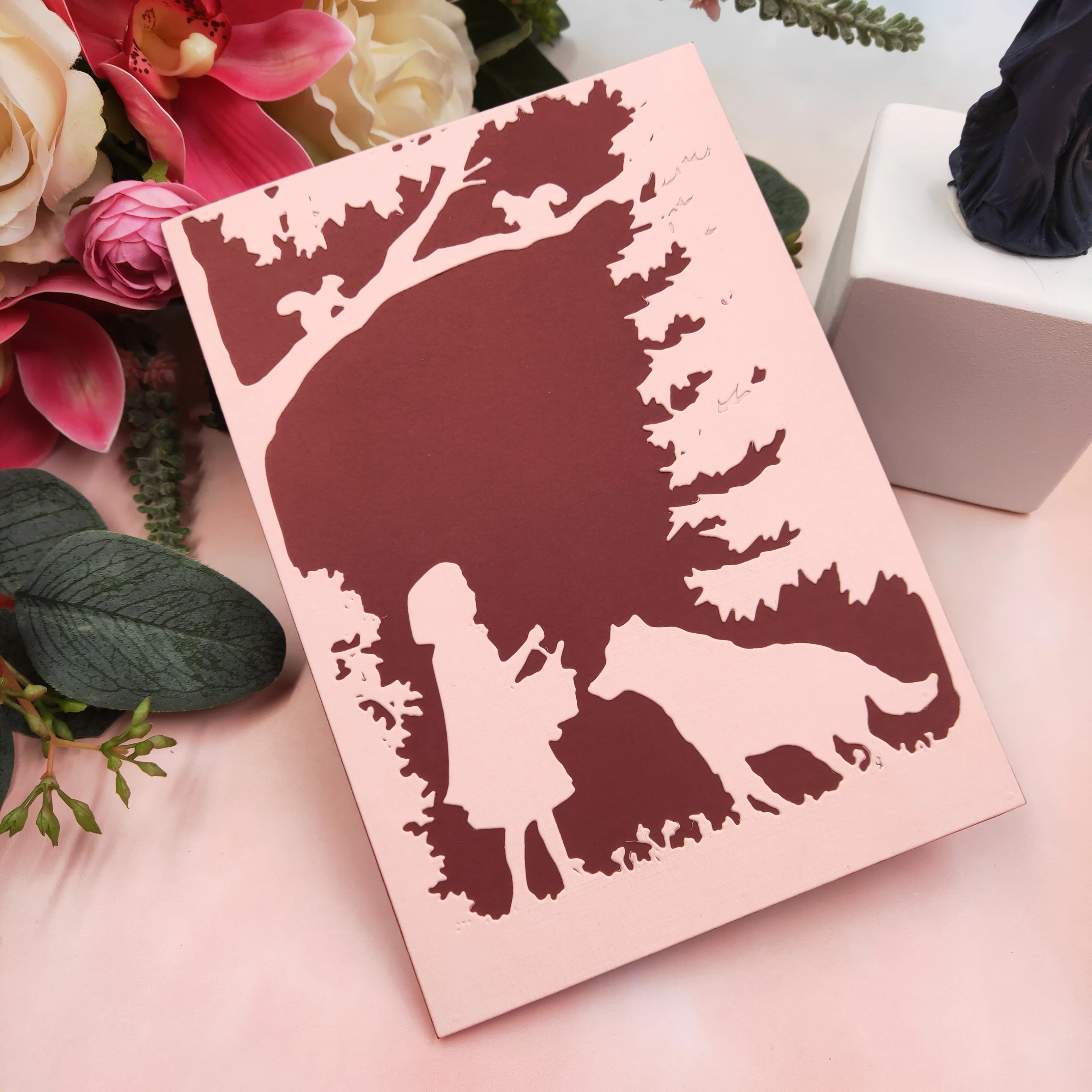 Сказочная Обложка металлические Вырубные штампы DIY скрапбук штамп Книга