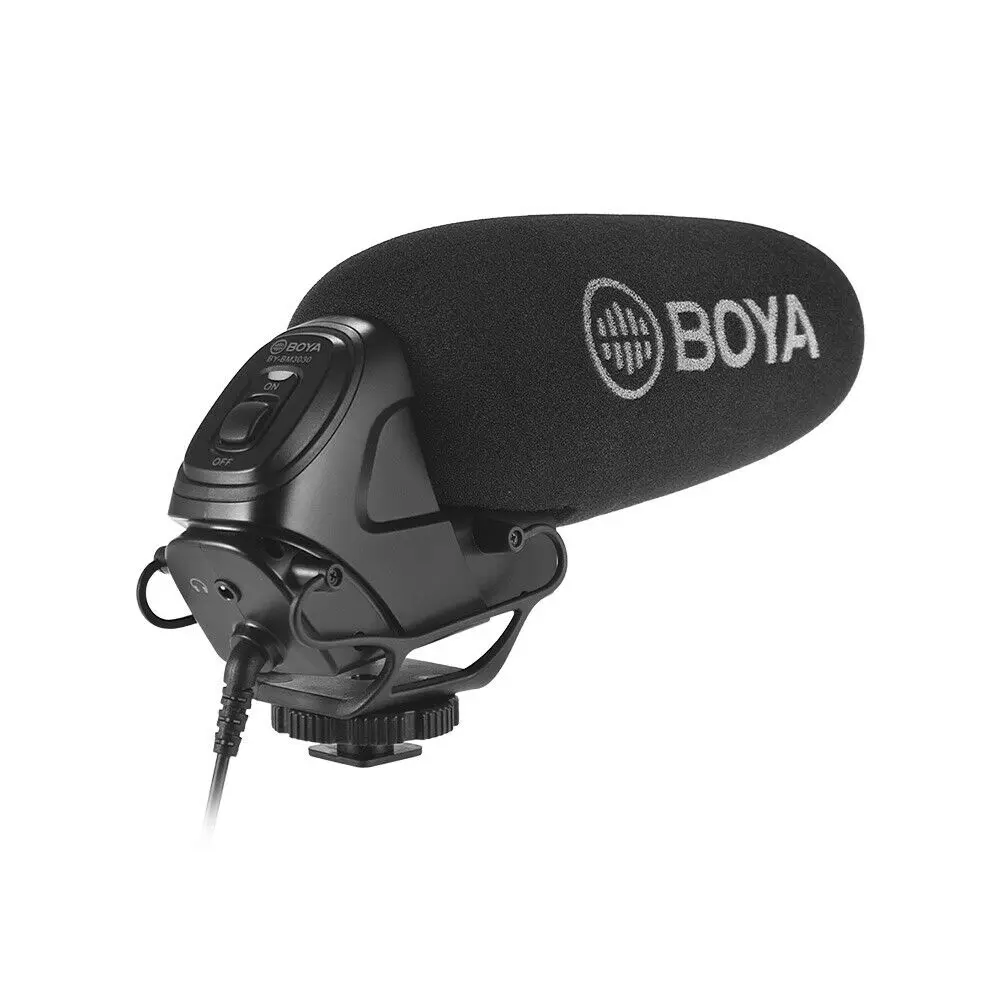 Конденсаторный Supercardioid Boya микрофон для цифровой зеркальной камеры BM3031 BM3032 BM3011 с