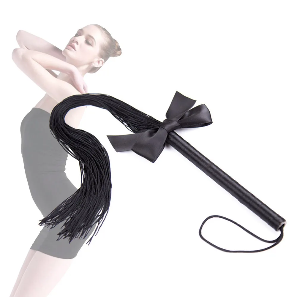 Плетка из шелка с ручкой для фетиша и игр взрослых | Красота здоровье