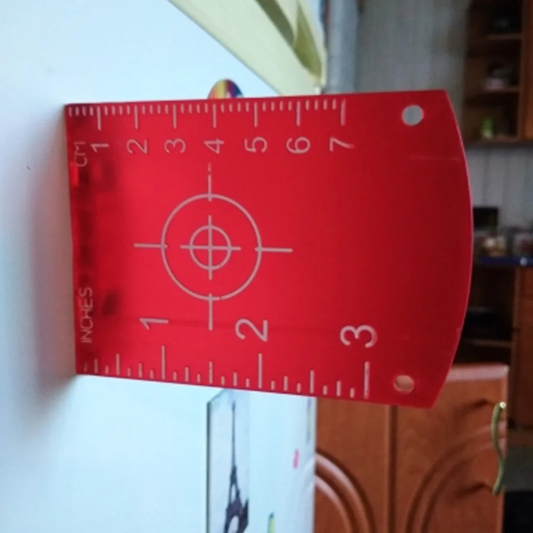 Магнитная плата 1 шт. дюймовая/см Лазерная Целевая карта пластина для лазерного