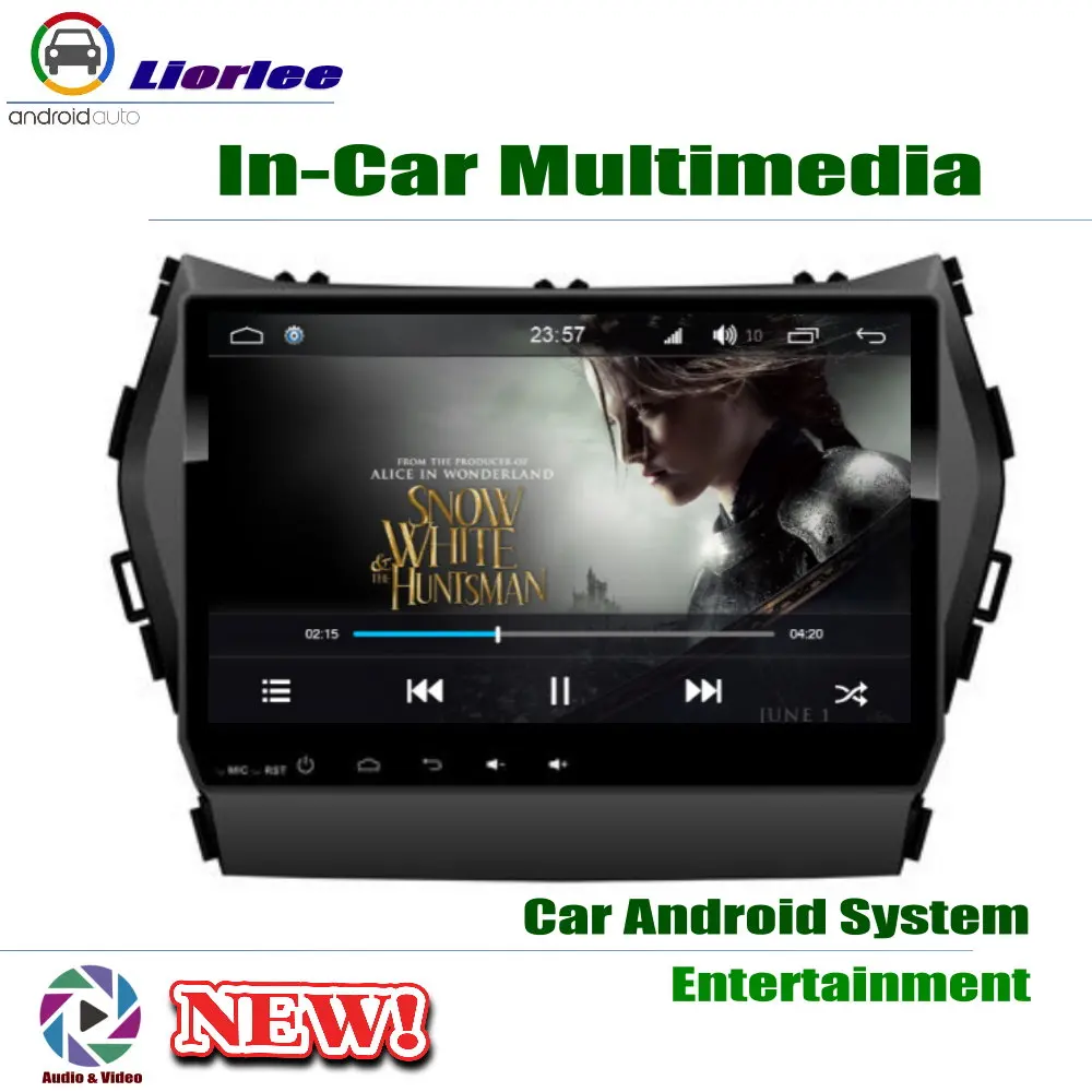 Автомобильный Android плеер 9 &quotIPS ЖК экран для Hyundai IX45 / Santafe 2013 2018 автомобильный