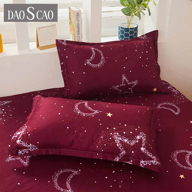 Новинка 2022 2 шт. супер Мягкая Наволочка из 100% полиэстера с принтом | Дом и сад