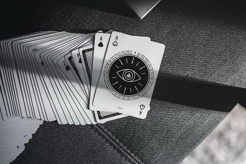 1 колода Ellusionist Sleepers V2 игральные карты USPCC магические размер покера крупный план